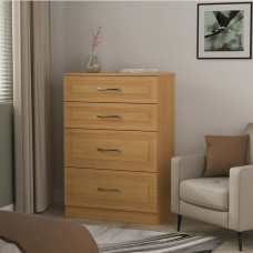 *Cancelled Order* - Dorset 4 Drawer Deep Chest - Modern Oak (2x in stock) *Cancelled Order* - Dorset 4 Drawer Deep Chest - Modern Oak (2x in stock)