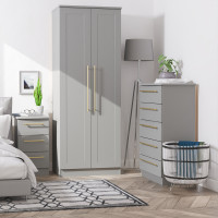 Clearance Haworth 3 Piece Set - Dusk Grey Matt