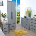 Clearance Beverley 4 Piece Set - Dusk Grey Matt