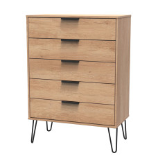 *Cancelled Order* - Hong Kong 5 Drawer Chest - Nebraska Oak (1x in stock)