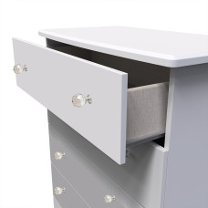 *Cancelled Order* - Verve 5 Drawer Chest - Grey Matt (2x in stock) *Cancelled Order* - Verve 5 Drawer Chest - Grey Matt (2x in stock)
