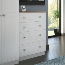 *Cancelled Order* - Vienna 4 Drawer Deep Chest - Kashmir Ash & Bardolino Oak (2x in stock)