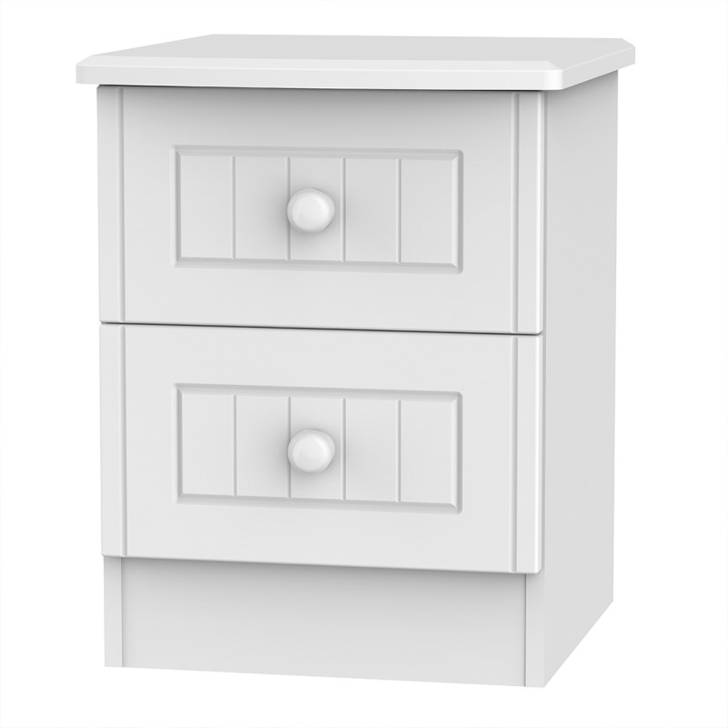 *Cancelled Order* - Warwick 2 Drawer Locker - White Matt (3x in stock)