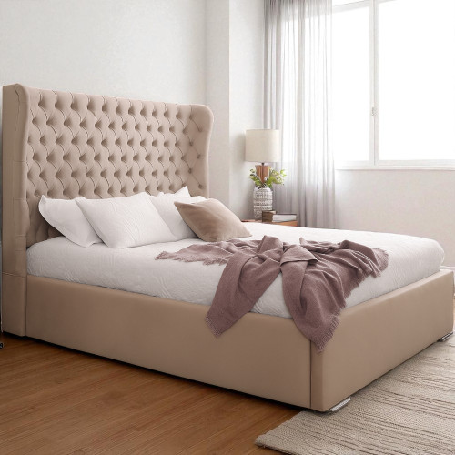 Ascot Fabric Bedframe (Storage Options)