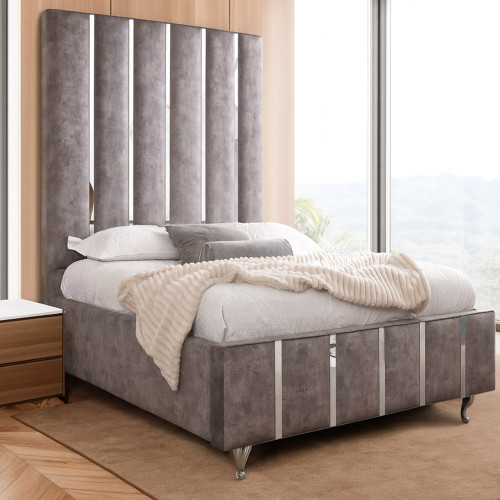 Hampton Fabric Bedframe (Storage Options)
