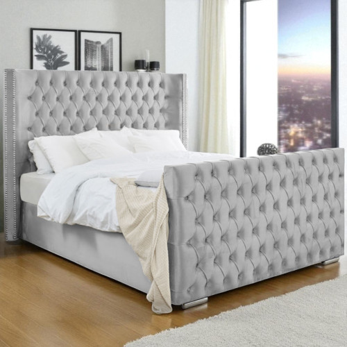Malpas Fabric Bedframe (Storage Options)