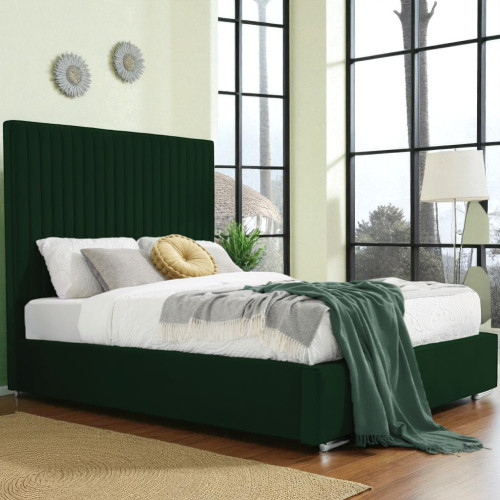 Milan Fabric Bedframe (Storage Options)
