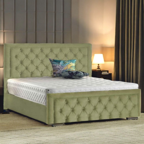 Dallas Fabric Bedframe (Storage Options)