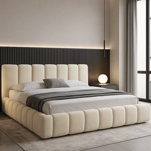 Modena Fabric Bedframe (Storage Options)