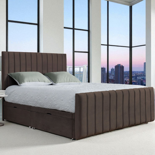 Sandplace Fabric Bedframe (Storage Options)