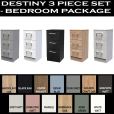 Destiny 3 Piece Set - Bedroom Package