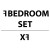 7x 3 Piece Bedroom Set  + £2,430.00