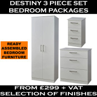 Destiny 3 Piece Set - Bedroom Package Destiny 3 Piece Set - Bedroom Package