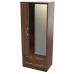 Avon Standard 2 Drawer Mirrored Wardrobe