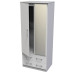 Avon Standard 2 Drawer Mirrored Wardrobe