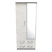 Avon Standard 2 Drawer Mirrored Wardrobe