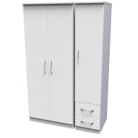 Avon Standard 3 Door 2 Drawer Small Wardrobe