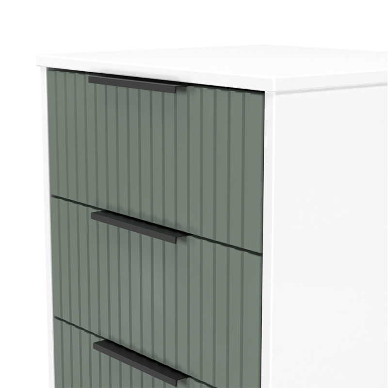 Fluted 5 Drawer locker