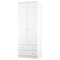 Yarmouth Tall 2 Drawer Wardrobe