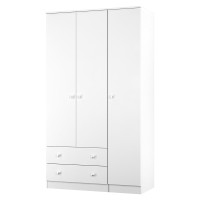 Yarmouth Tall Triple 2 Drawer Wardrobe
