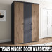 Wiemann Texas 50cm Hinged Door Wardrobe