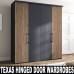 Wiemann Texas 50cm Hinged Door Wardrobe