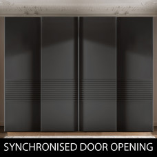 Wiemann Lugano 330cm Sliding Door Wardrobe 