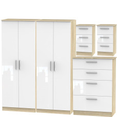 Mono 5 Piece Bedroom Set
