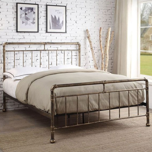 Cilcain Bronze Metal Bedframe Cilcain Bronze Metal Bedframe