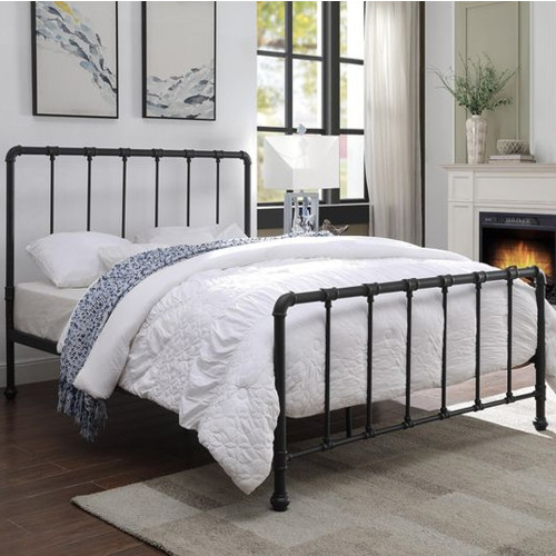 Kinnerton Black Metal Bedframe Kinnerton Black Metal Bedframe