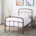 Mostyn Rose Gold Metal Bedframe