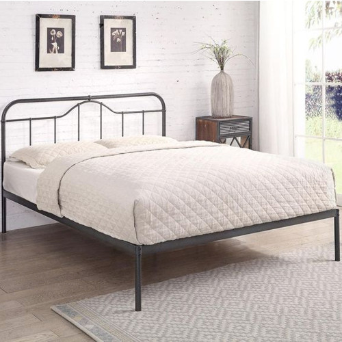 Oakenholt Black Metal Bedframe Oakenholt Black Metal Bedframe