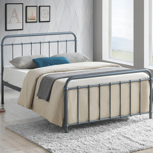 Miami Grey Metal Bedframe Miami Grey Metal Bedframe
