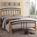 Tetras Silver Metal Bedframe