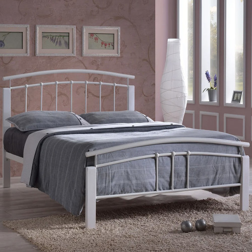 Tetras White Metal Bedframe Tetras White Metal Bedframe