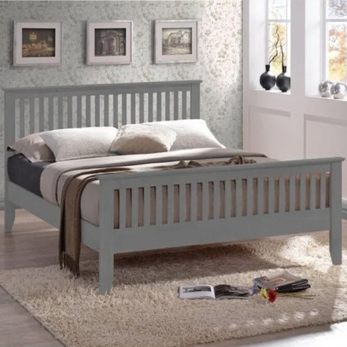 Turin Grey Wooden Bedframe Turin Grey Wooden Bedframe