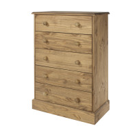 Dundee Pine 5 Drawer Chest