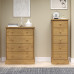 Dundee Pine 2 Drawer Petite Bedside