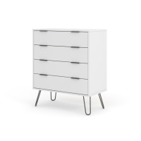 Portree White 4 Drawer Chest