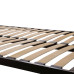 Elegant Silver Metal Bedframe