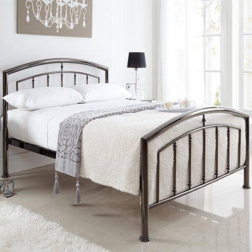 Cadiz Black Metal Bedframe Cadiz Black Metal Bedframe