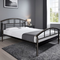 Jupiter Black Metal Bedframe