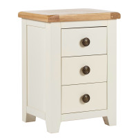Maine 3 Drawer Bedside