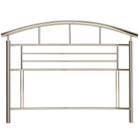 Jupiter Chrome Metal Headboard