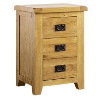 Minnesota 3 Drawer Bedside