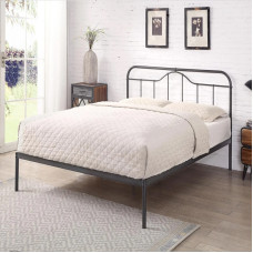 Oakenholt Black Metal Bedframe