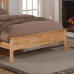 Pentre White Wooden Bedframe 