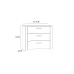 Bruny 3 Drawer Chest