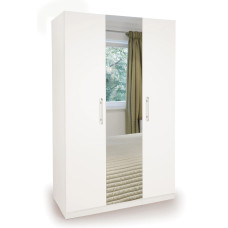 Naples 3 Door Mirrored Wardrobe 