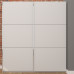 Newport White 2 Mirror Sliding Wardrobe (Colour & Size Options)